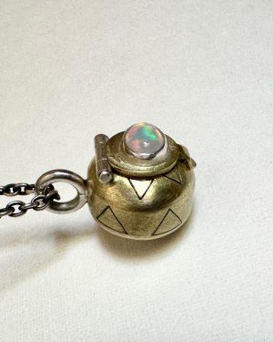 Golden Ball Locket